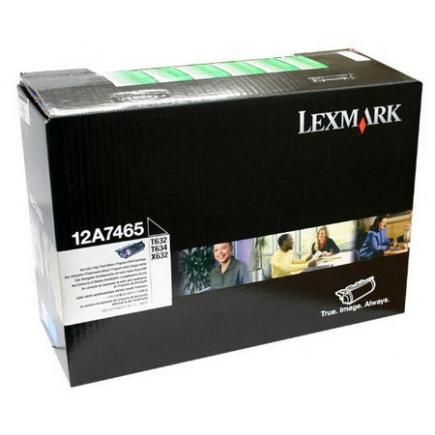 Cartucho de Impresión del programa de retorno Lexmark 12A7465