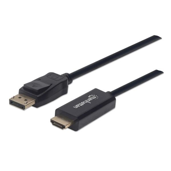 Manhattan Cable DisplayPort a HDMI 1.8 Mtrs 153201