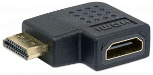 Manhattan Adaptador HDMI Hembra a Macho 90° Derecha