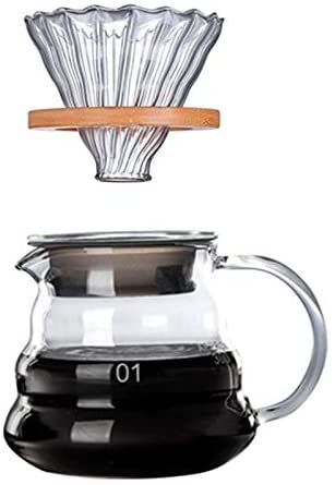 Jarra de Vidrio de 800 ml ideal para uso con V60