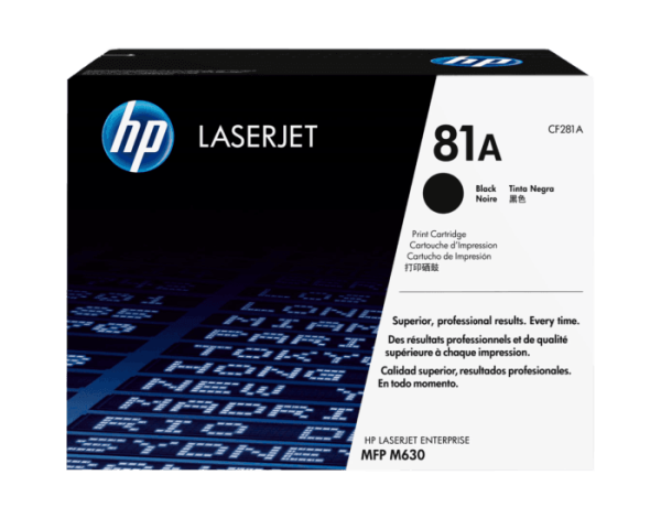 Cartucho de Toner HP 81A - HP 81X