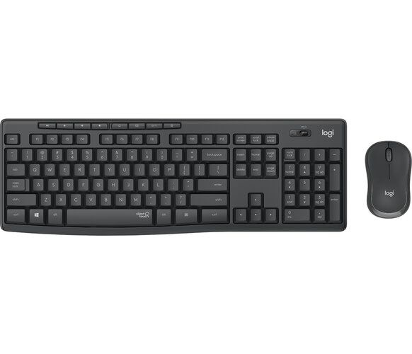 Teclado Inalámbrico Logitech MK295 Combo Grafito