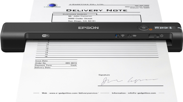 Scanner Epson ES-60W WorkForce Color