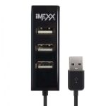 Hub USB Imexx de 4 Puertos USB 2.0