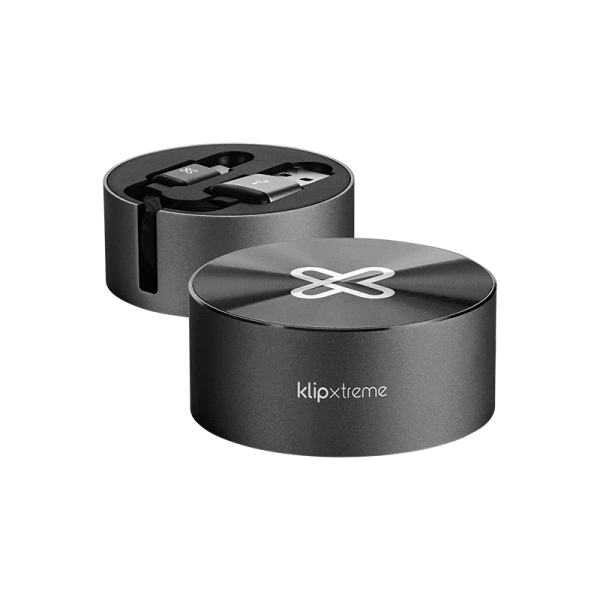 Adaptador Klip Xtreme USB-A a USB-C Retráctil KAC-110BK