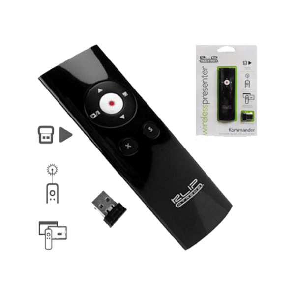 Presentador Klip Xtreme Kommander Slim Negro