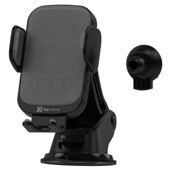 Soporte de Carga Inalambrica para Celular Klip Xtreme Ridesmart para Auto