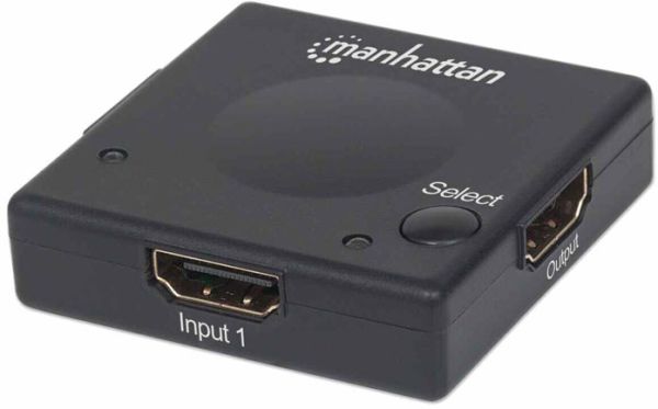 Switch HDMI Manhattan de 3 Puertos 207874