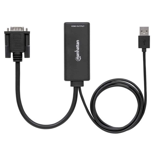 Manhattan Convertidor VGA y USB-A a HDMI 152426