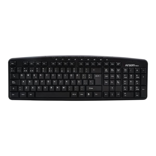 Teclado Argom Multimedia Esp ARG-KB-7807