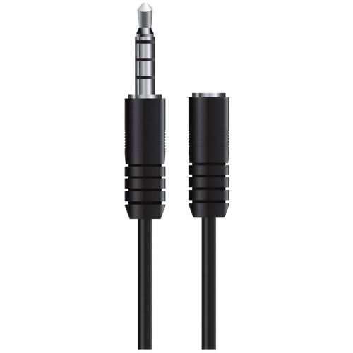 Cable Audio Argom Jack 3.5 mm Macho a Hembra ARG-CB-0038