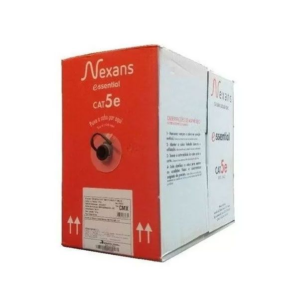Cable UTP Nexans 4 Pares CAT 5e Exterior